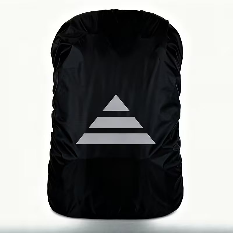 Large Capacity Waterproof Backpack Cover with Reflective Safety Strips