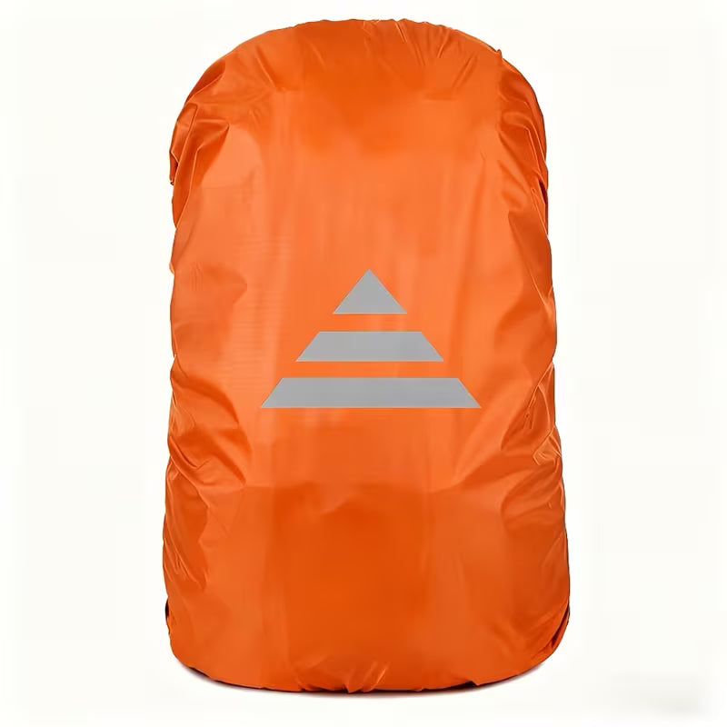 Large Capacity Waterproof Backpack Cover with Reflective Safety Strips