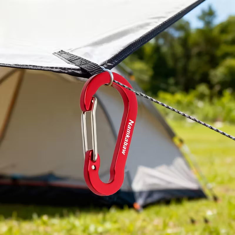 6-Pc Outdoor Multi-Functional Clips & Backpack Hooks