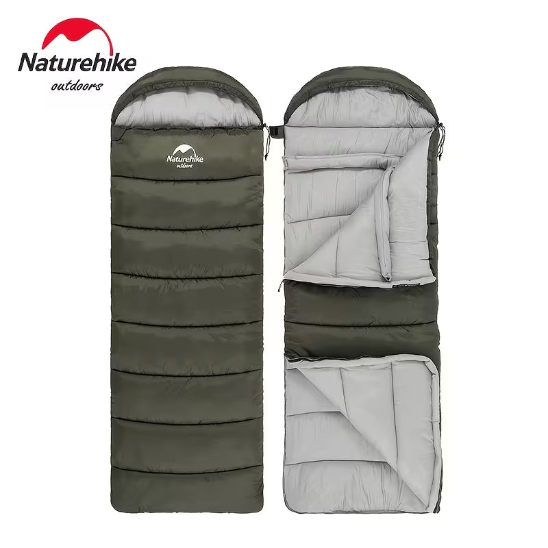 Ultralight Hooded Sleeping Bag for Camping & Backpacking