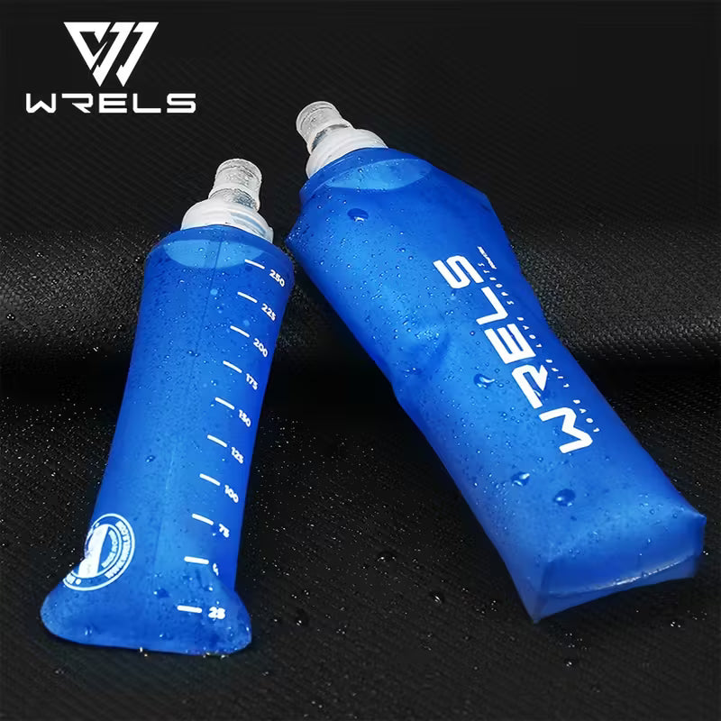 Collapsible Silicone Water Bottle for Hiking & Camping